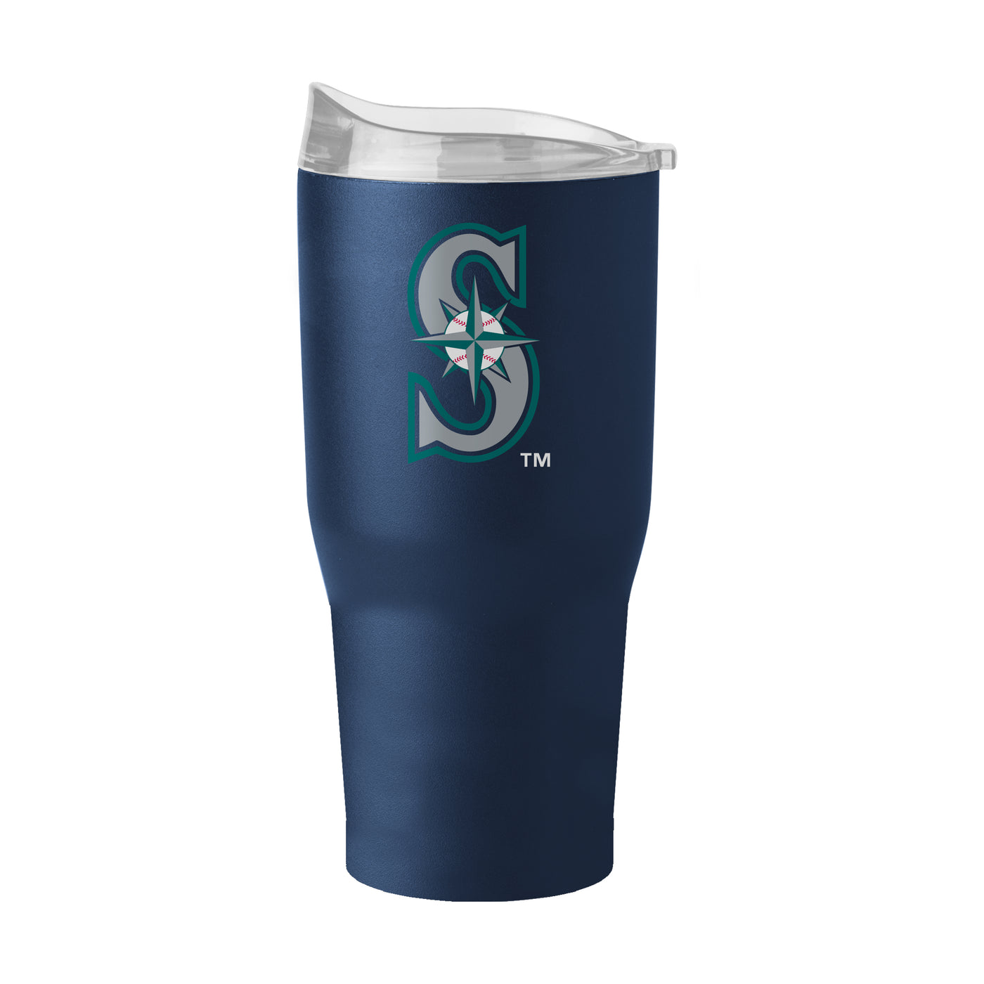Seattle Mariners 30oz Flipside Powder Coat Tumbler - Logo Brands