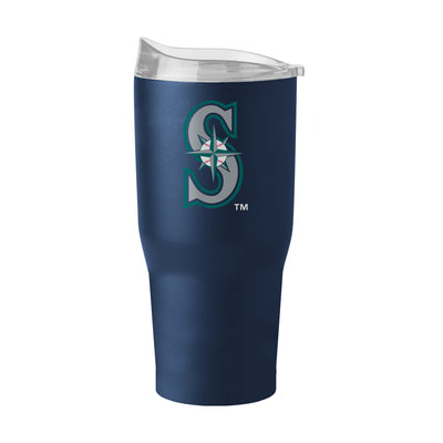 Seattle Mariners 30oz Flipside Powder Coat Tumbler - Logo Brands