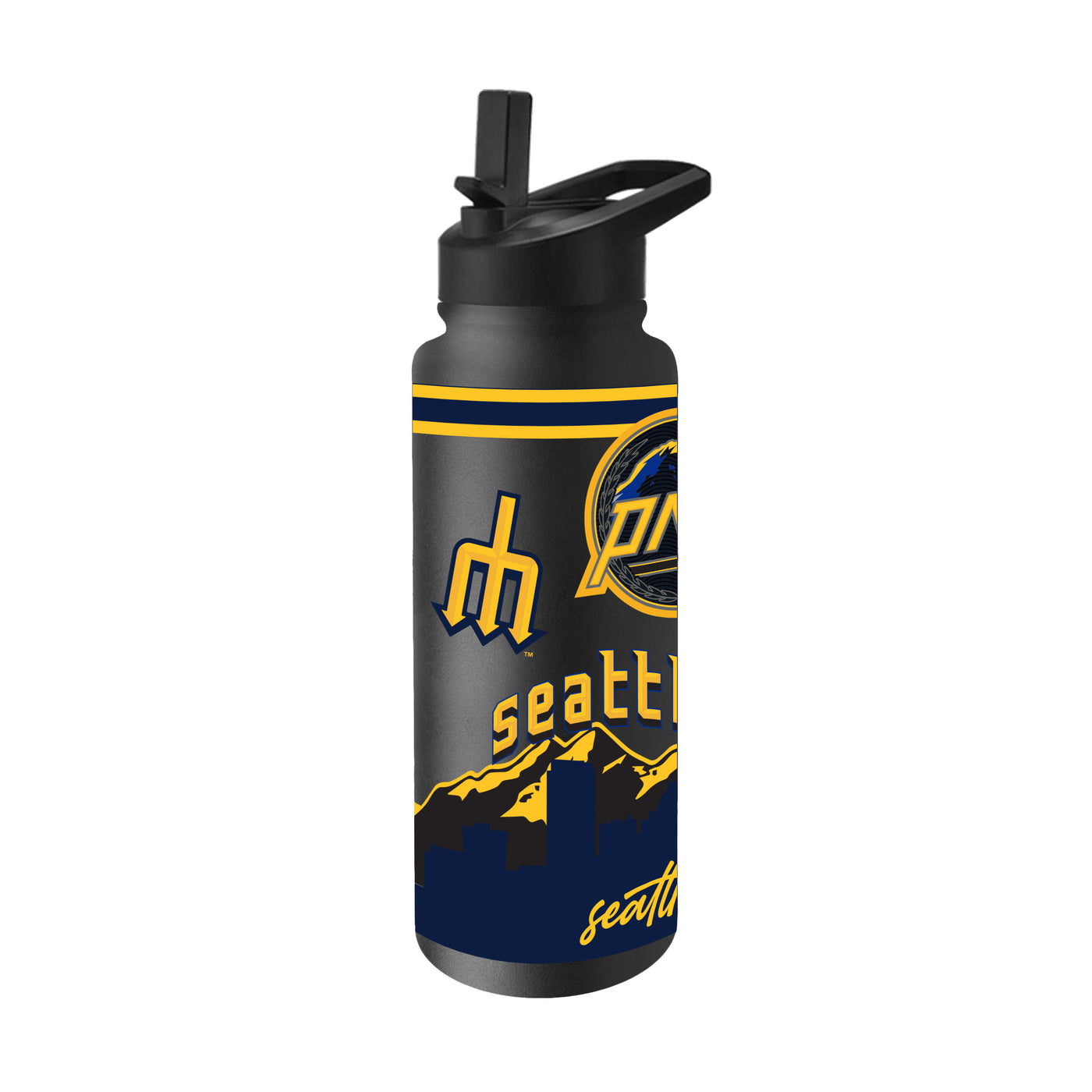 Seattle Mariners 34oz City Connect Quencher Bottle