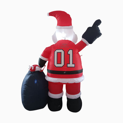 St Louis Cardinals Inflatable Santa