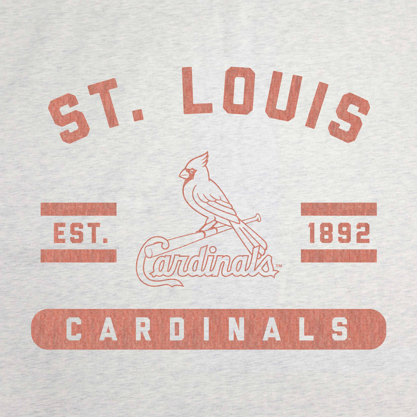 St Louis Cardinals Oatmeal Sweatshirt Blanket