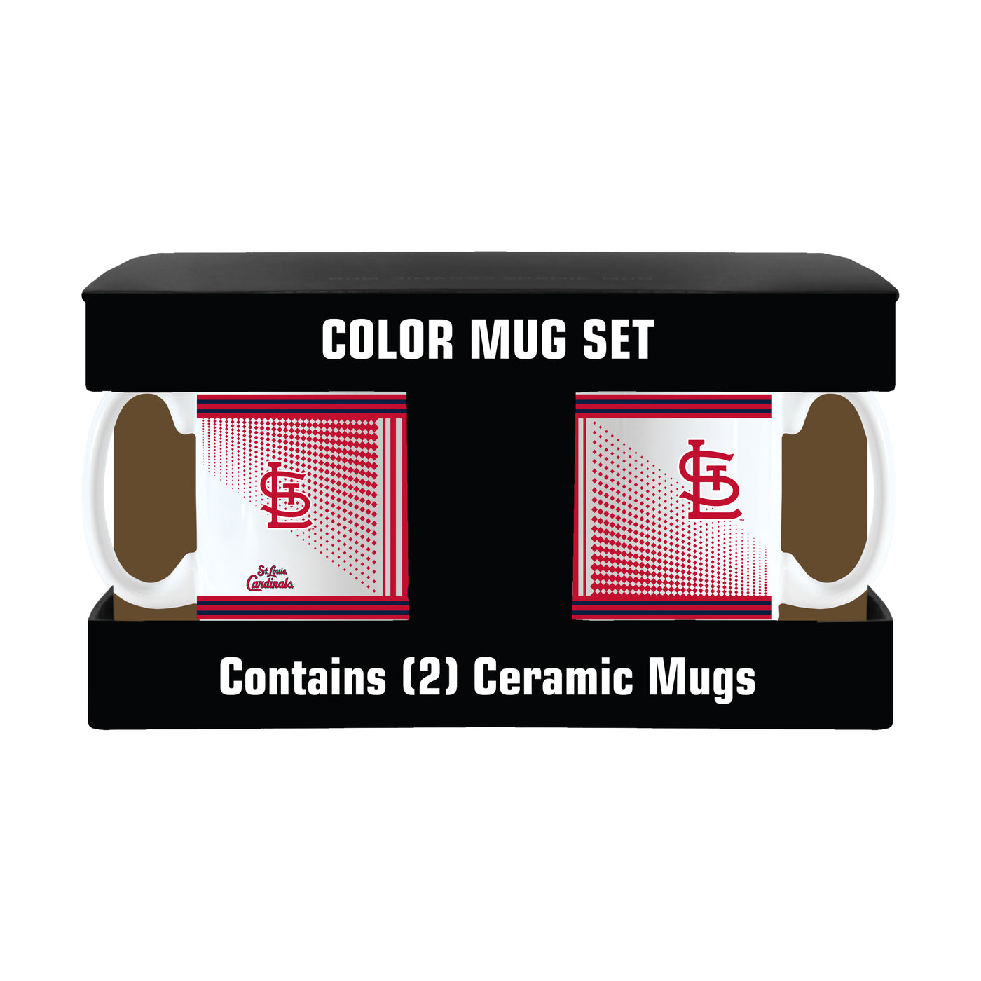 St Louis Cardinals Hero MUG SET HERO - 2pk