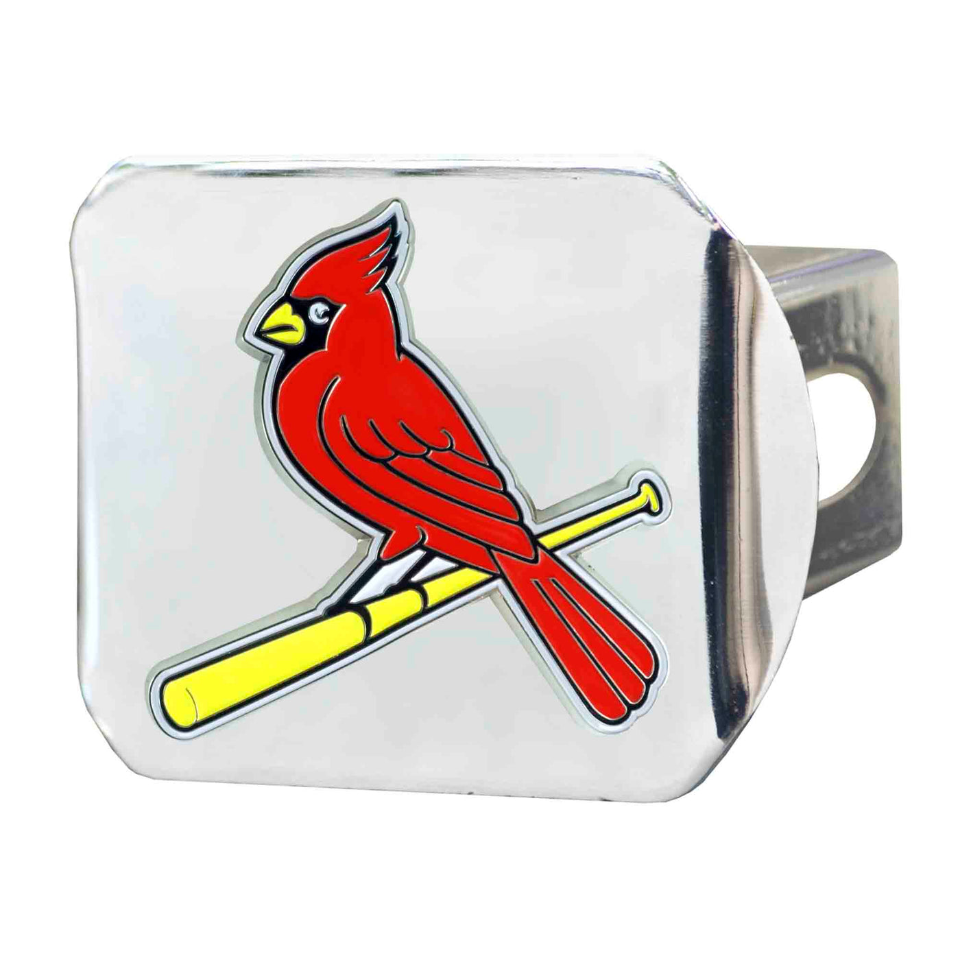 MLB - St. Louis Cardinals Color on Chrome Hitch Cover