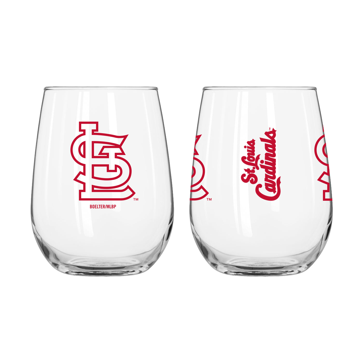 St. Louis Cardinals 16oz Gameday Curved Beverage Glass