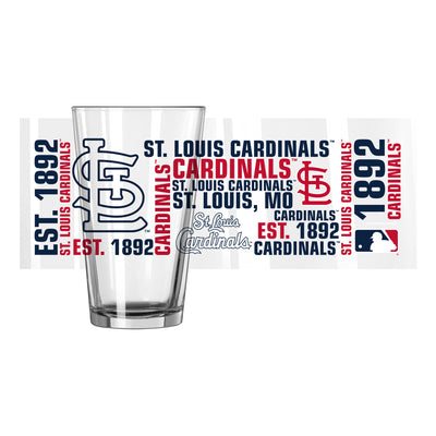 St. Louis Cardinals 16oz Spirit Pint Glass