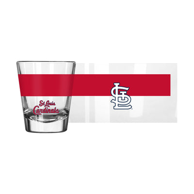 St. Louis Cardinals 2oz Colorblock Shot Glass