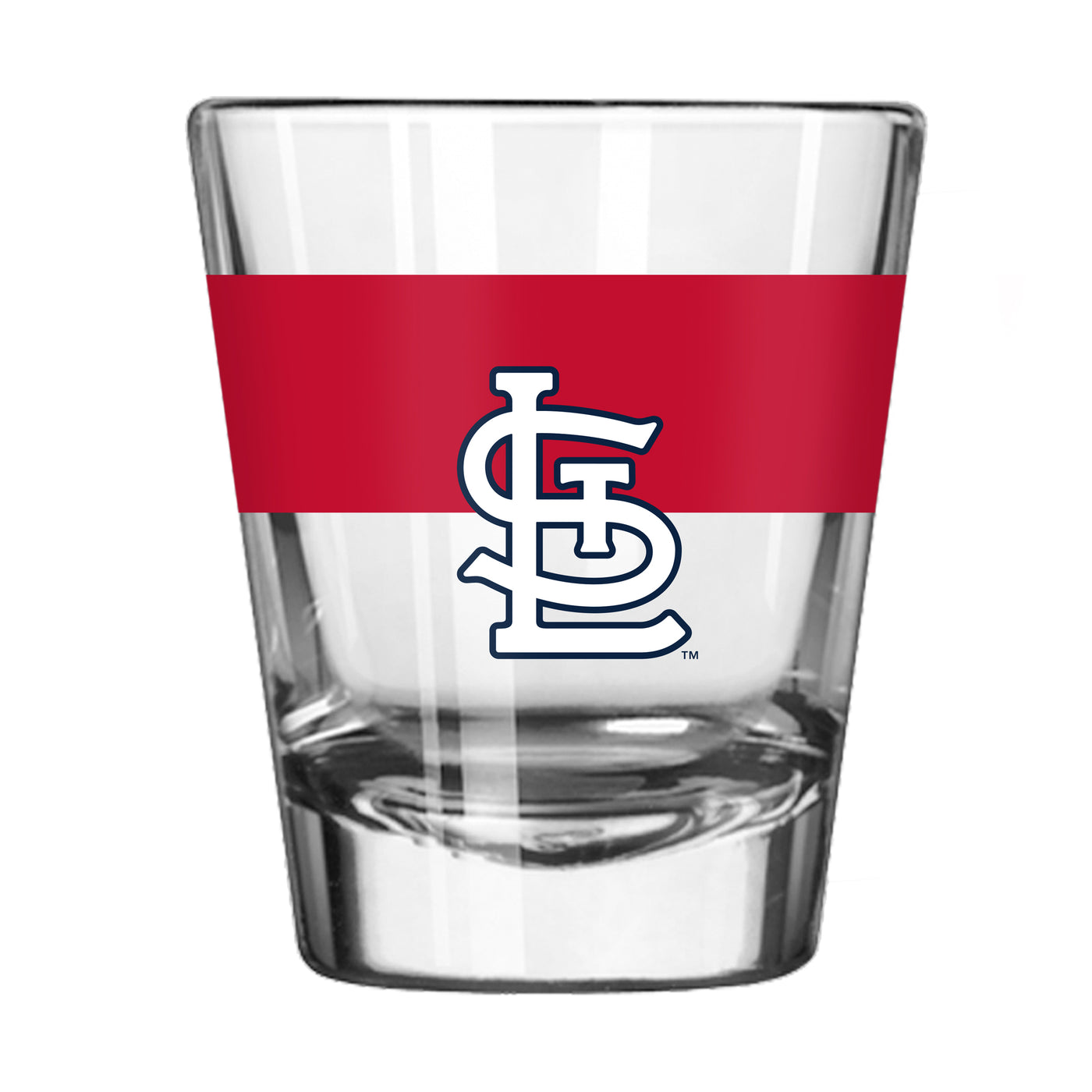 St. Louis Cardinals 2oz Colorblock Shot Glass