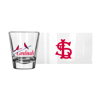 St Louis Cardinals 2oz Retro Shot Glass