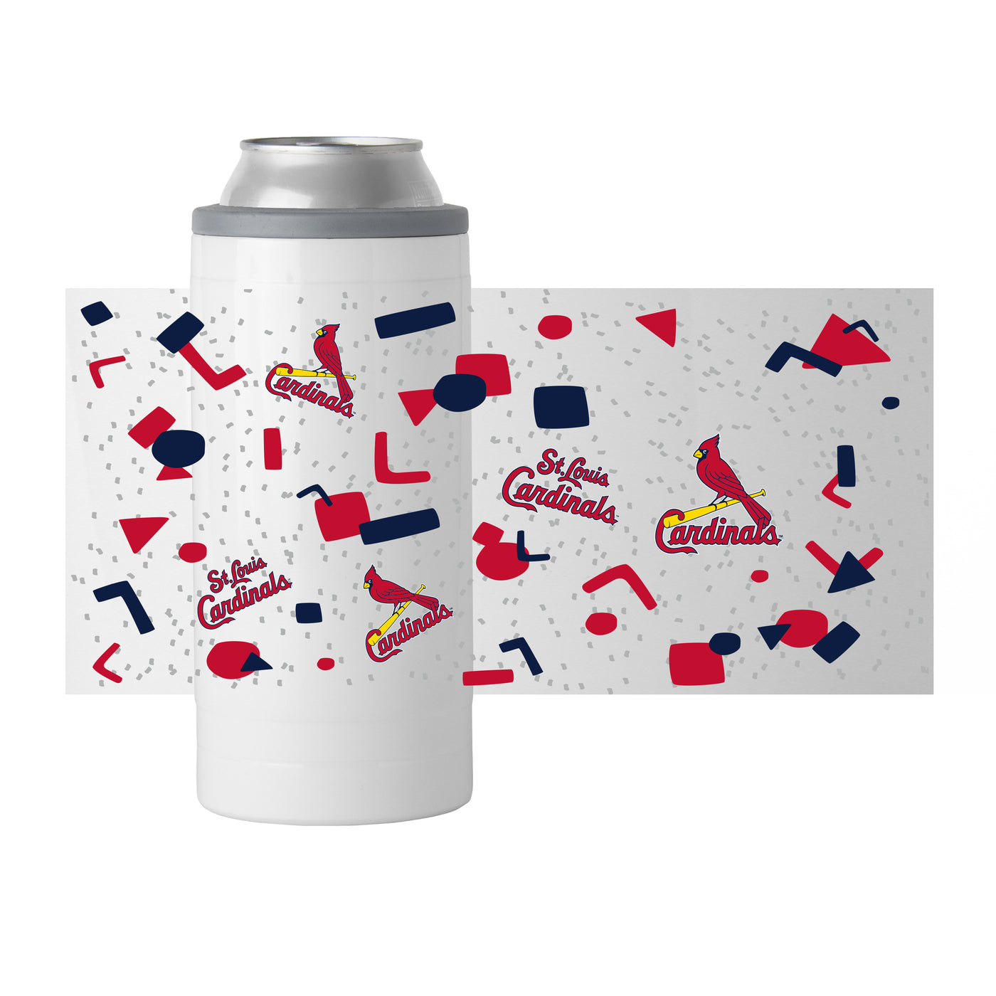 St Louis Cardinals 12oz Flashback Slim Can Coolie