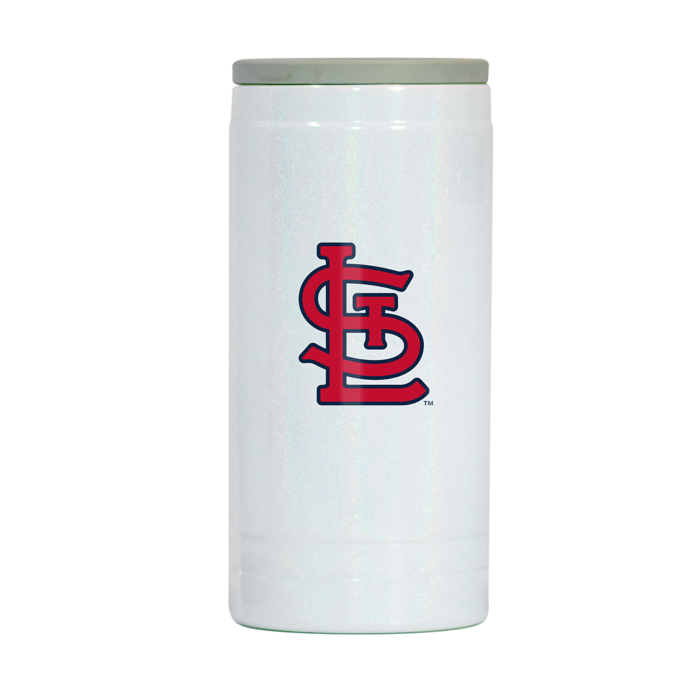 St Louis Cardinals 12oz Iridescent Slim Coolie
