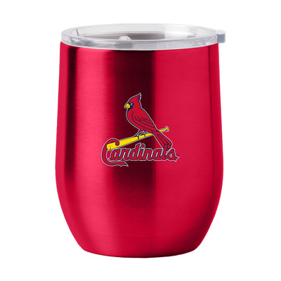 St Louis Cardinals Gameday 16oz Stainless Curved Beverage - Logo Brands