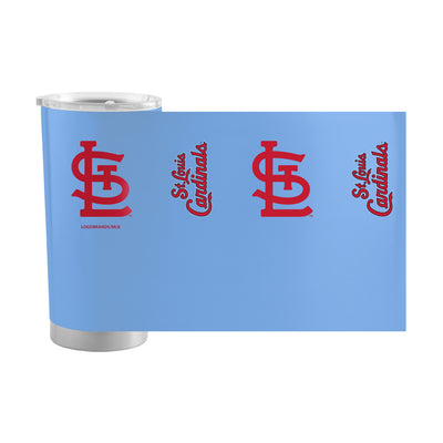 St Louis Cardinals 20oz Powder Blue Gameday Powder Coat Tumbler