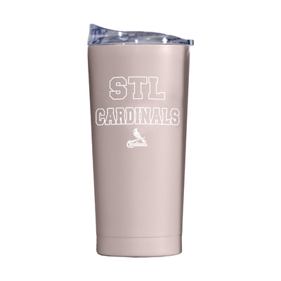 St Louis Cardinals 20oz Stencil Powder Coat Tumbler