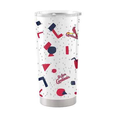 St Louis Cardinals 20oz Flashback Stainless Steel Tumbler