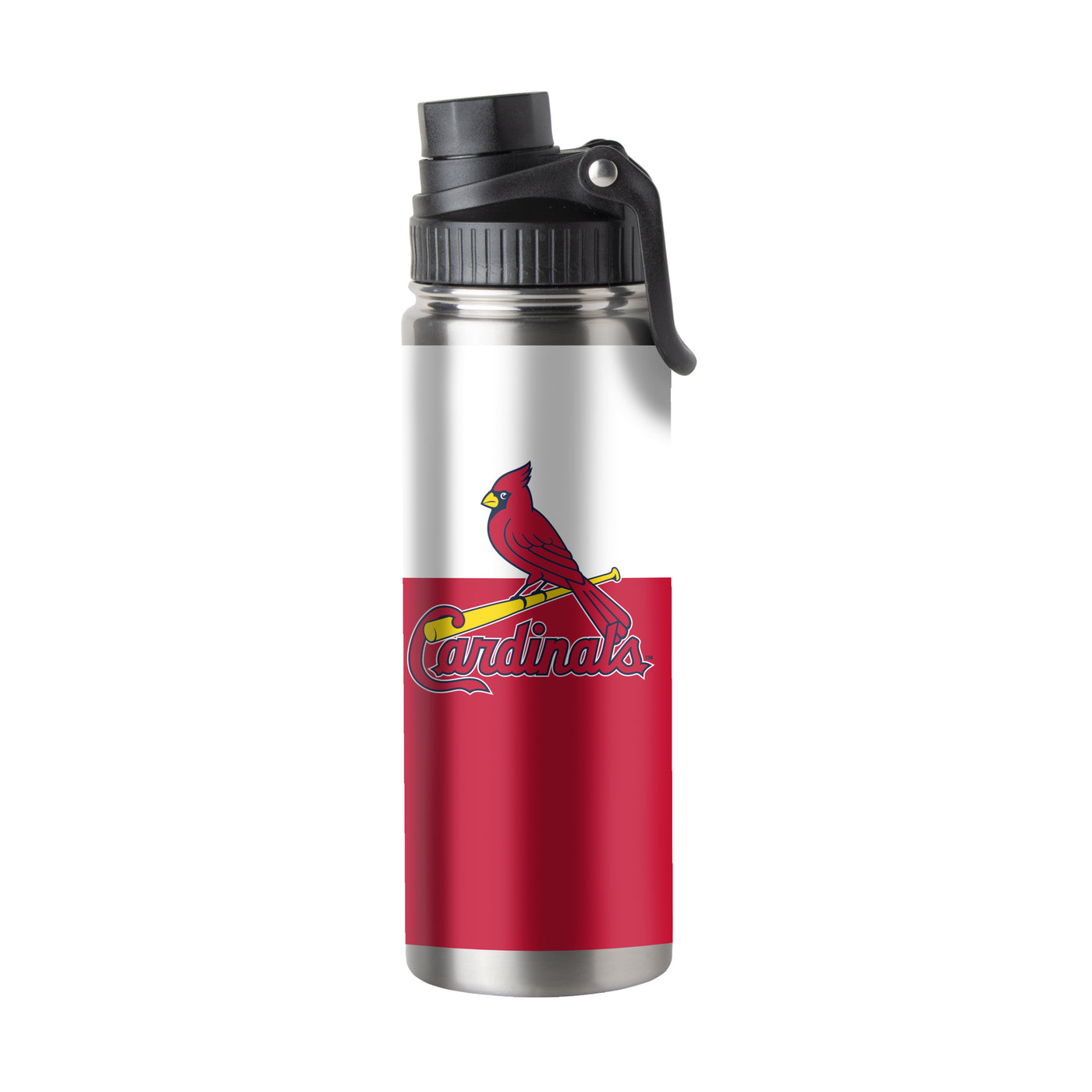 St Louis Cardinals 21oz Colorblock Twist Top Water Bottle