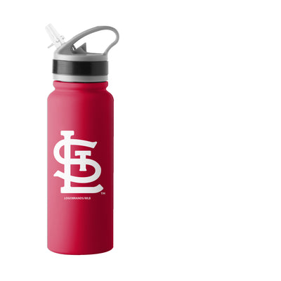 St Louis Cardinals 25oz Stainless Single Wall Flip Top Bottle