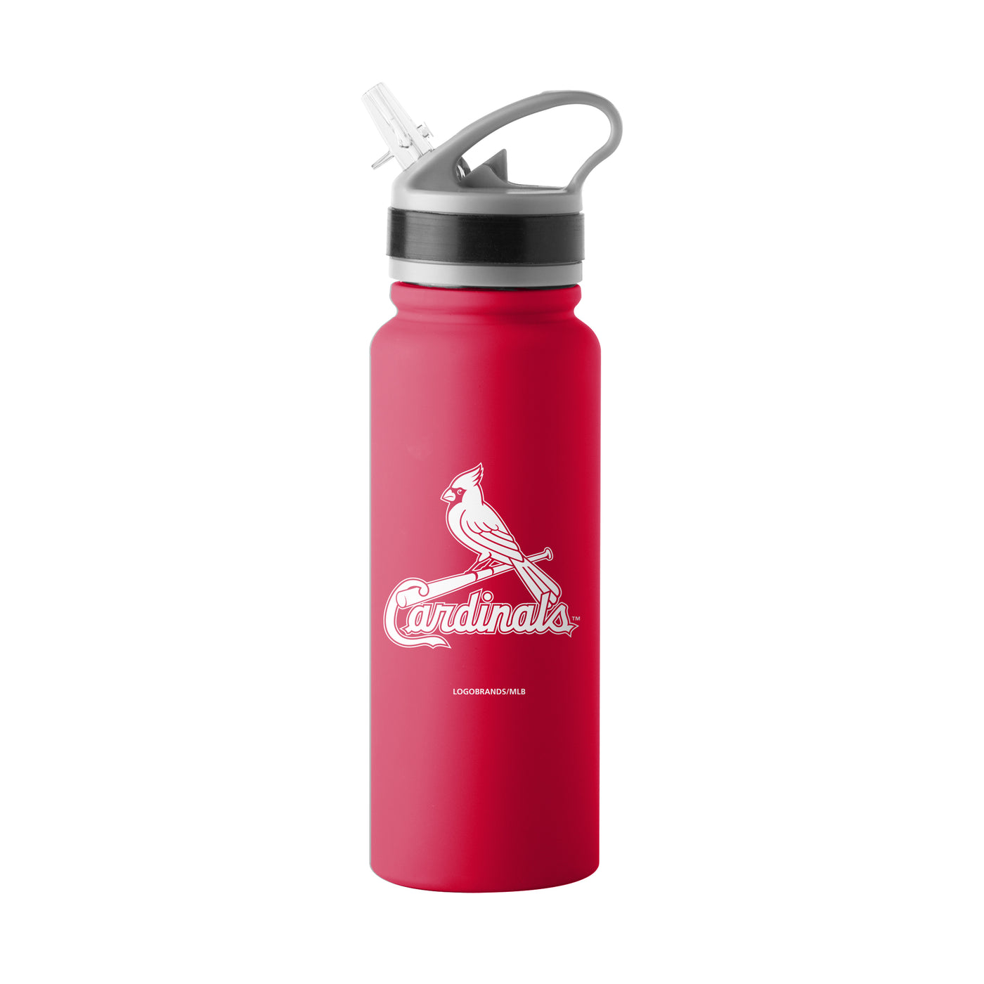 St Louis Cardinals 25oz Stainless Single Wall Flip Top Bottle