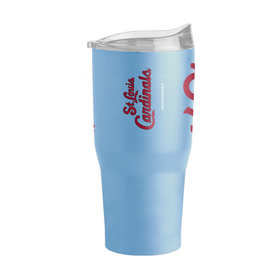 St Louis Cardinals 30oz Powder Blue Gameday Powder Coat Tumbler
