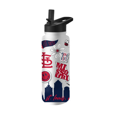 St Louis Cardinals 34oz Native Quencher Bottle