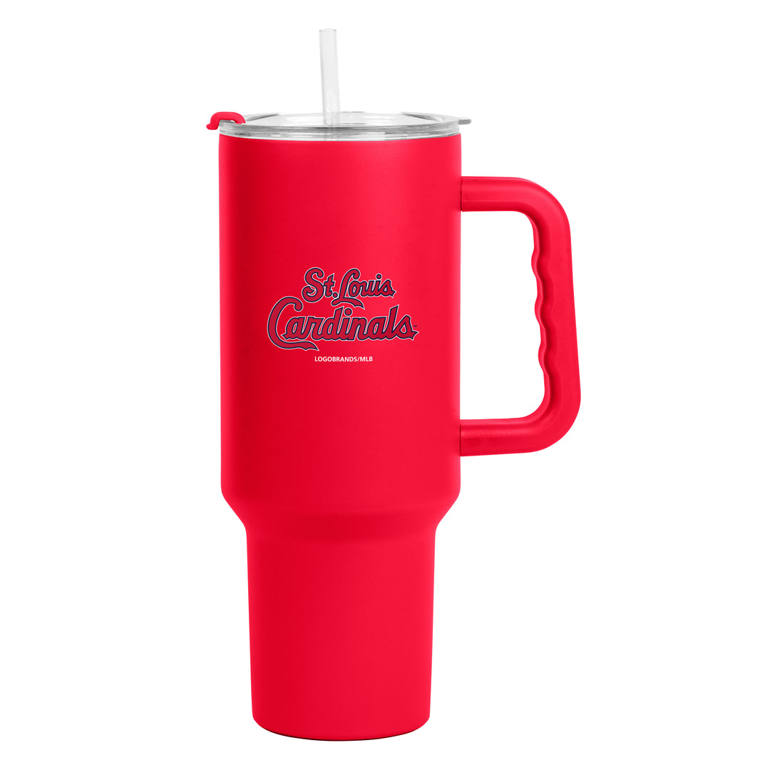 St Louis Cardinals 40oz Flipside Powder Coat Tumbler | Logo Brands