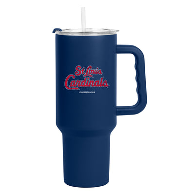 St. Louis Cardinals Navy 40oz Flipside Powder Coat Tumbler