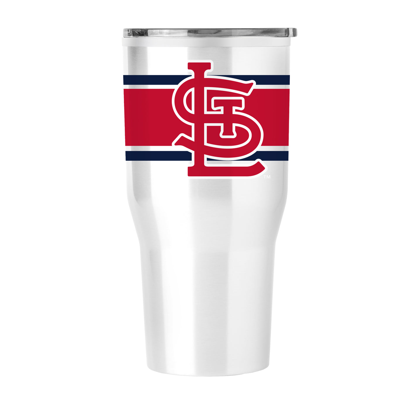 St Louis Cardinals 30oz Stripe Fusion Tumbler