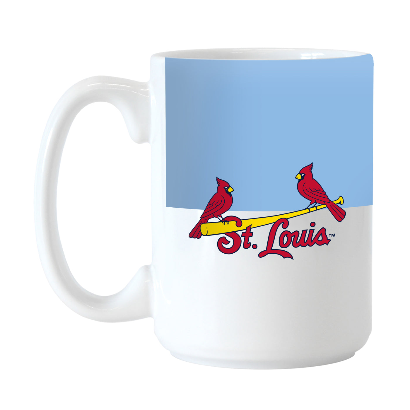 St. Louis Cardinals Retro 15oz Colorblock Sublimated Mug
