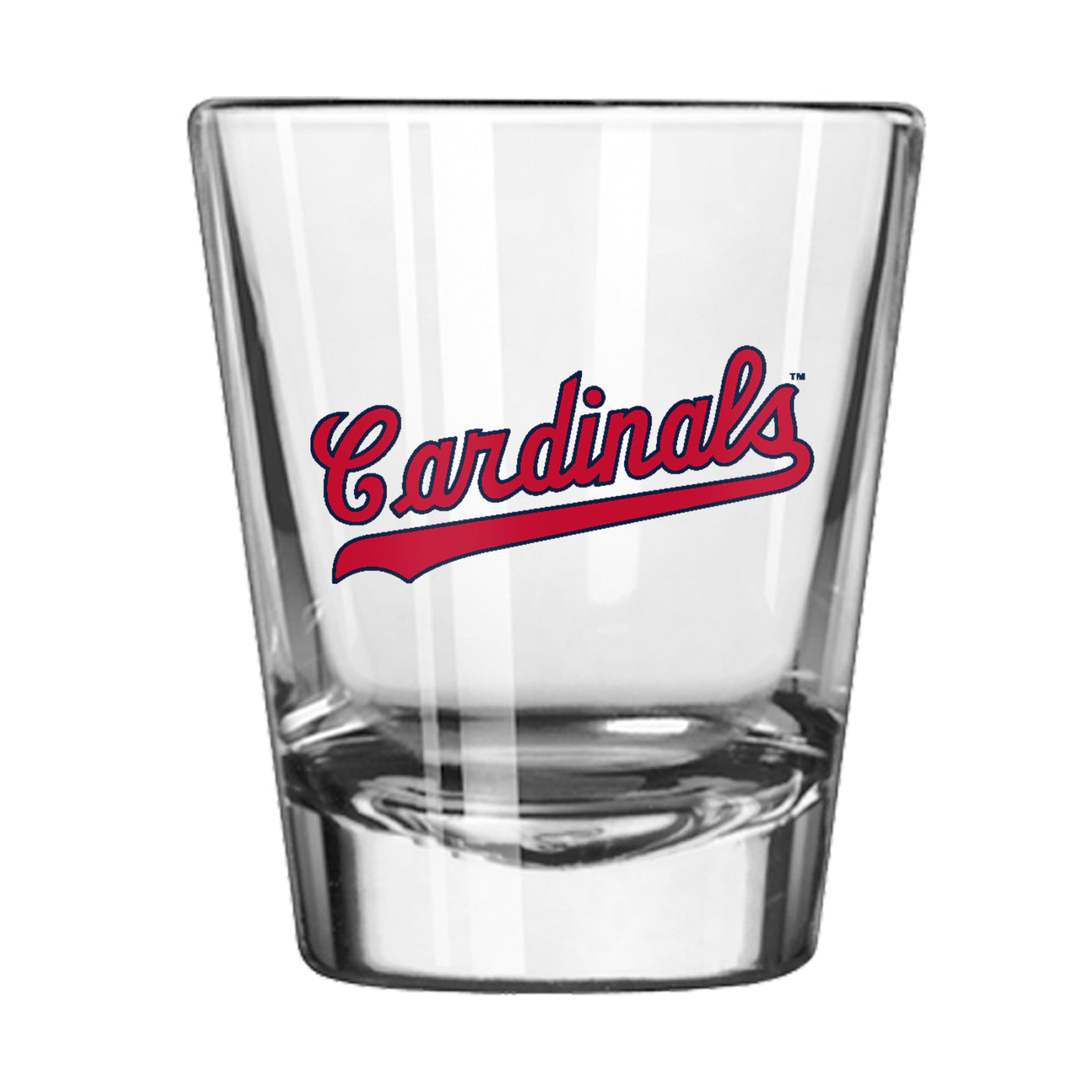 St. Louis Cardinals Retro 2oz Colorblock Shot Glass