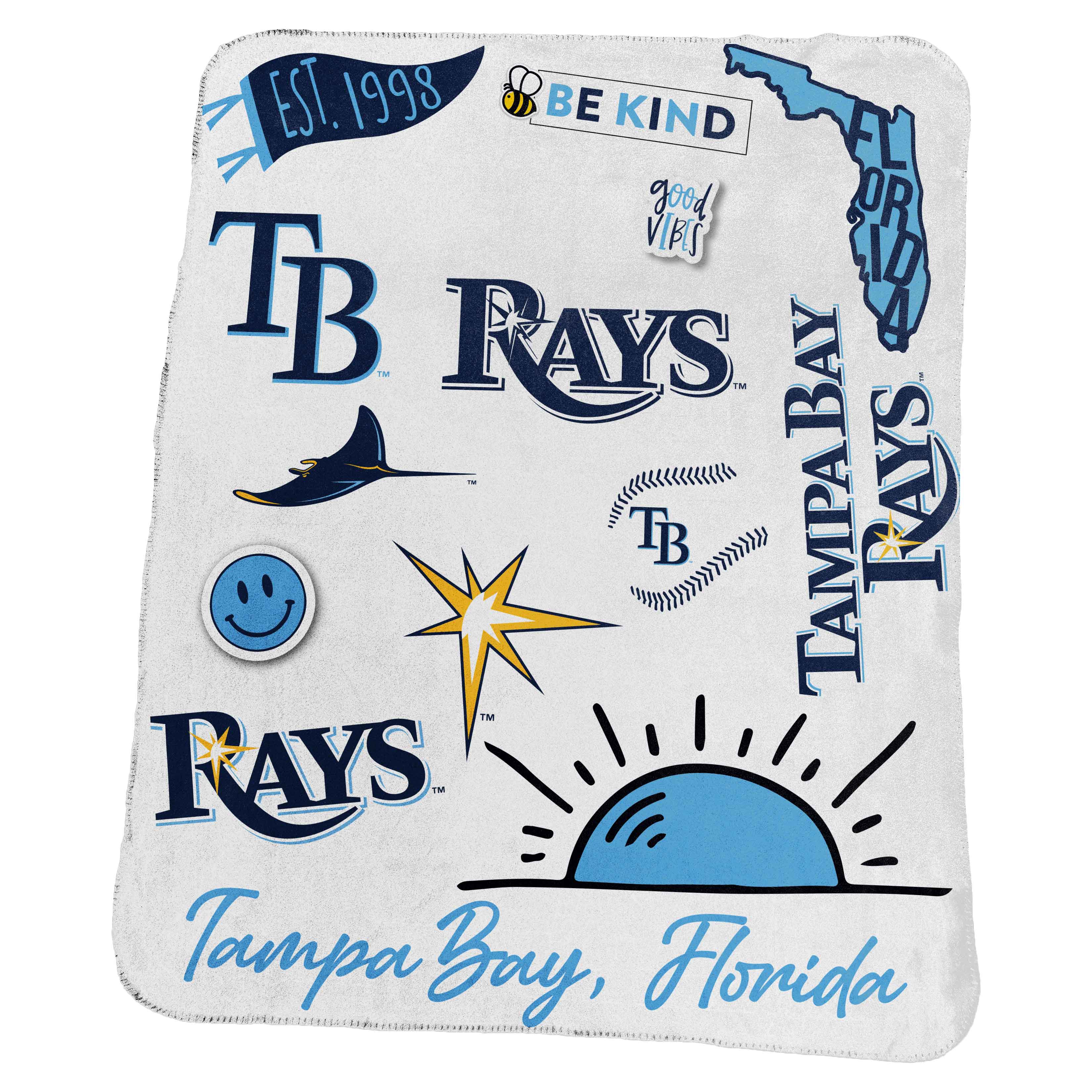 TB Rays Deluxe Native Fleece 50x60 | Logo Brands