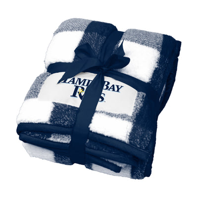 Tampa Bay Rays Buffalo Check Frosty Fleece - Logo Brands