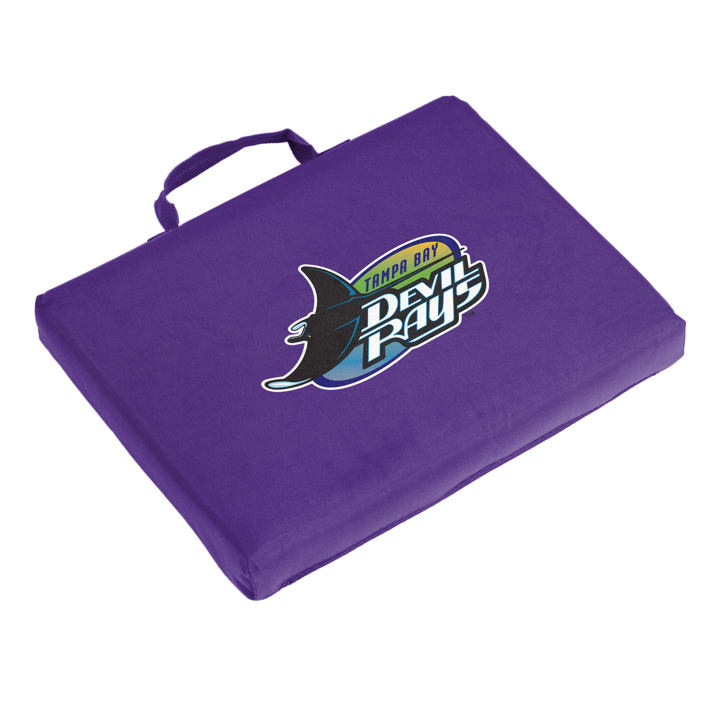 TB Rays Purple Cooperstown Bleacher Cushion