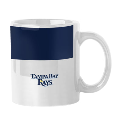 TB Rays 11oz Colorblock Sublimated Mug