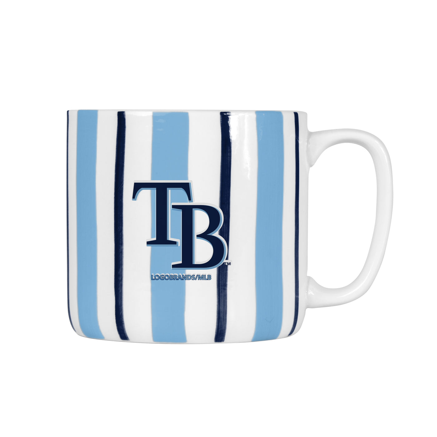 TB Rays 16oz Brushstroke Stripe Mug