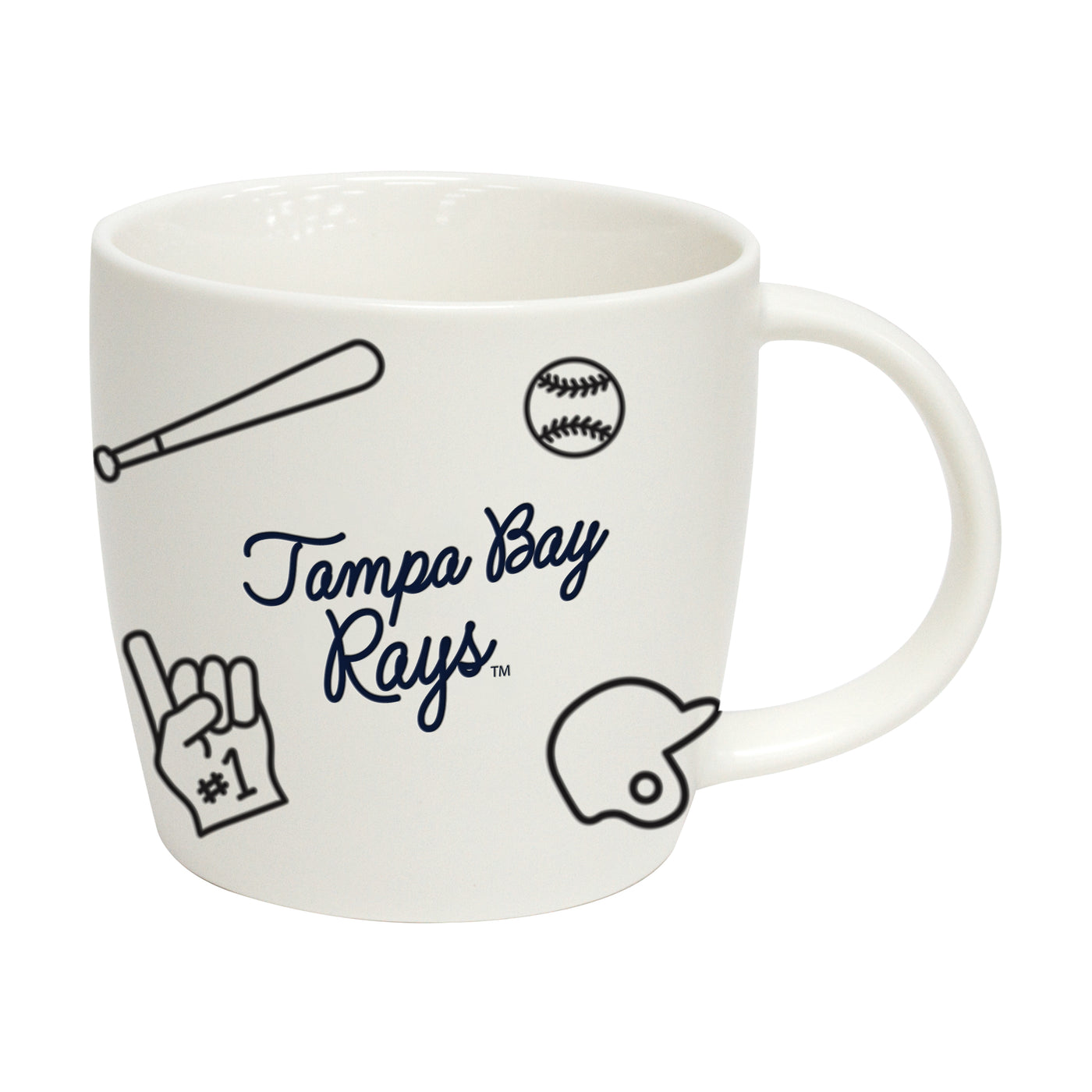 TB Rays 18oz Playmaker Mug