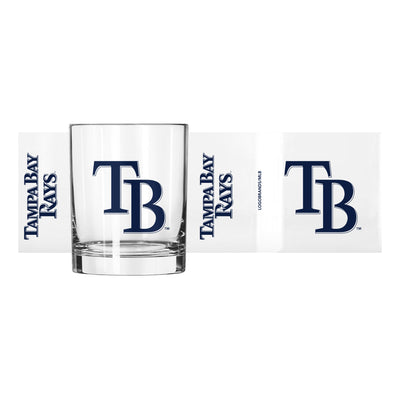 Tampa Bay Rays 14oz Gameday Rocks Glass