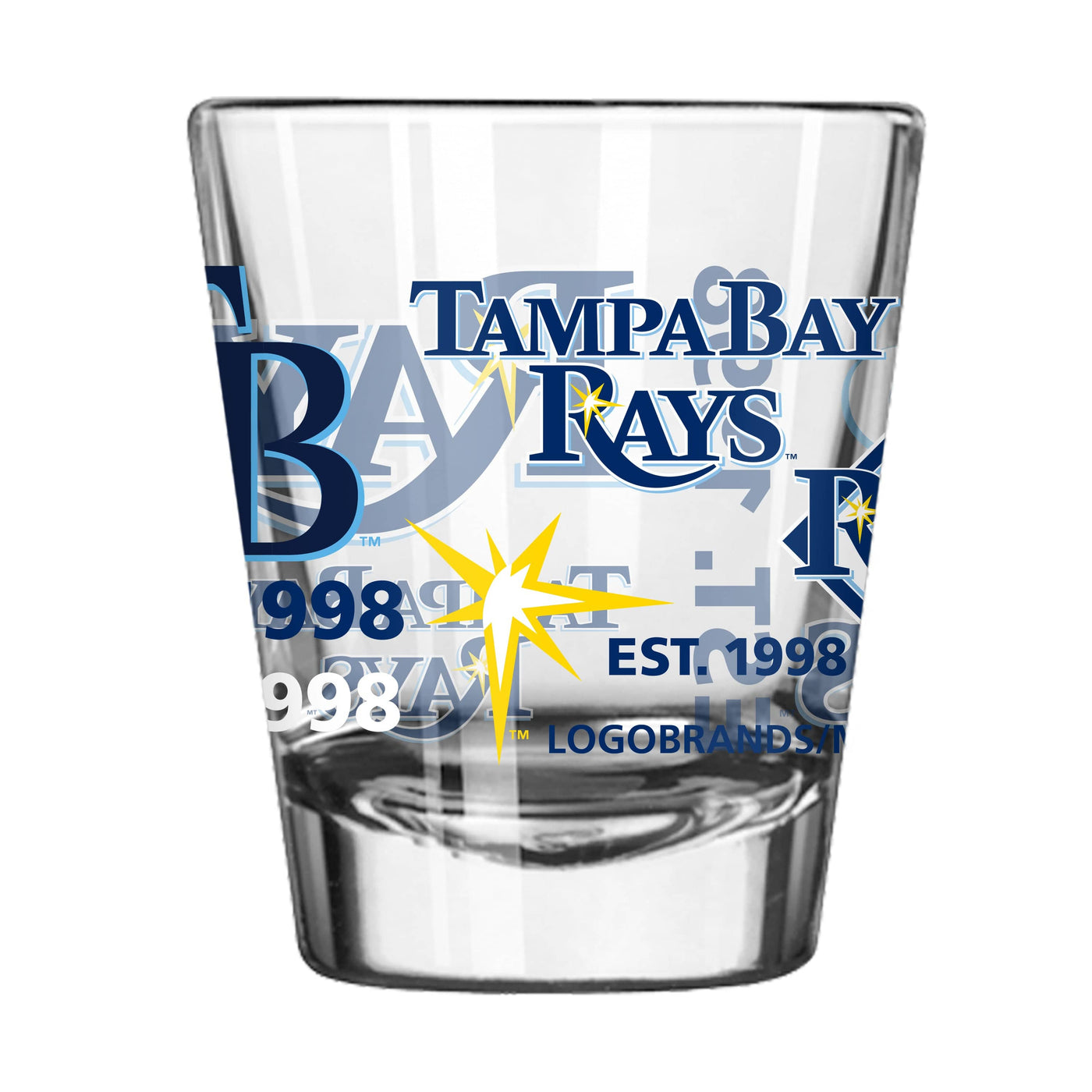 Tampa Bay Rays 2oz Spirit Shot Glass