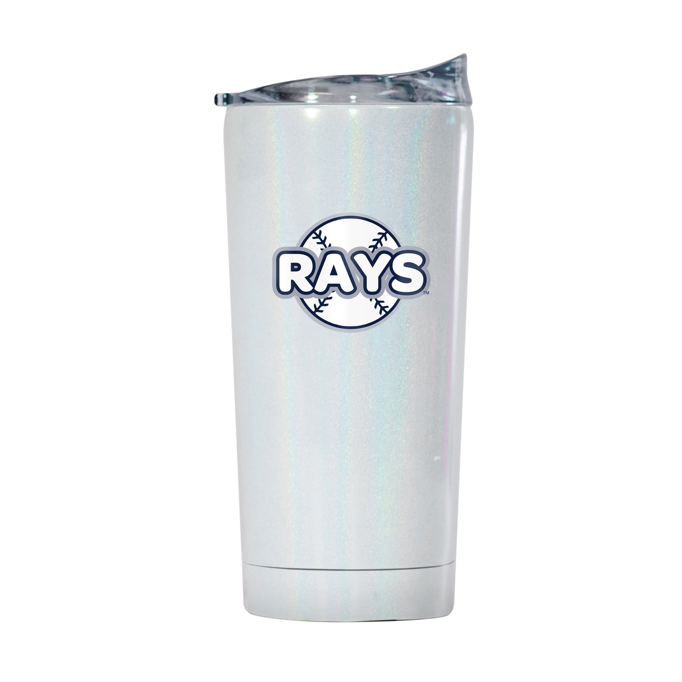 Tampa Bay Rays 20oz Bubble Iridescent Tumbler - Logo Brands