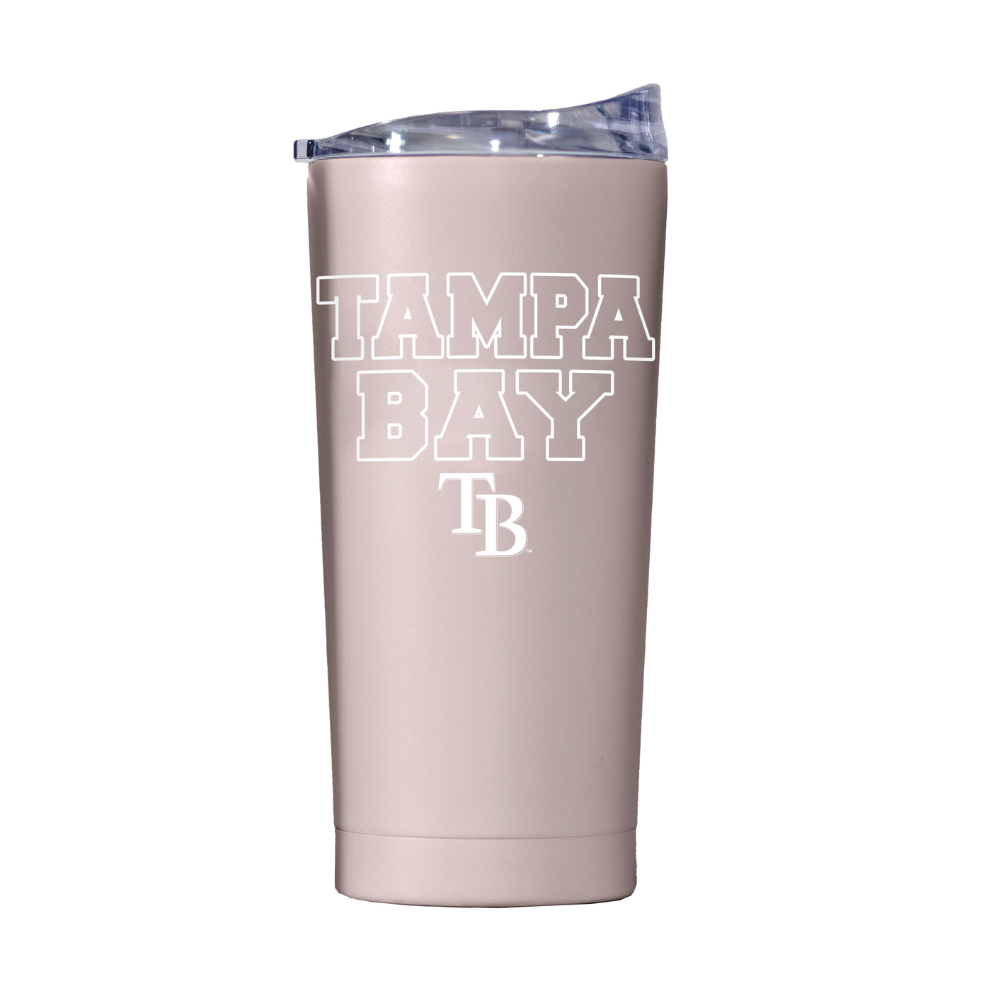Tampa Bay Rays 20oz Stencil Powder Coat Tumbler