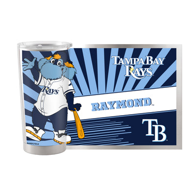 Tampa Bay Rays 20oz Mascot Stainless Steel Tumbler - Logo Brands