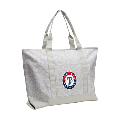 Texas Rangers Leopard Pattern Tote - Logo Brands