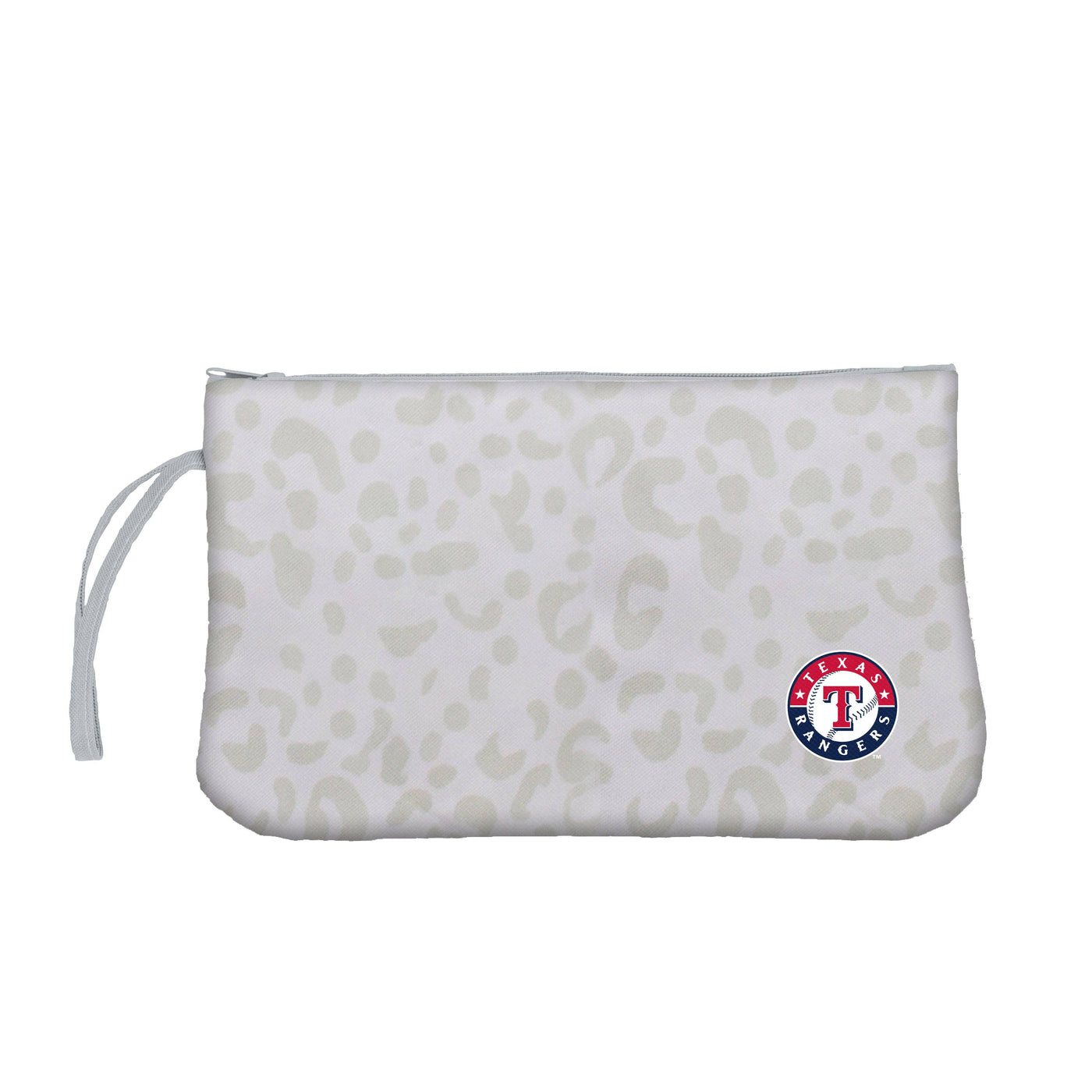 Texas Rangers Leopard Print Wristlet