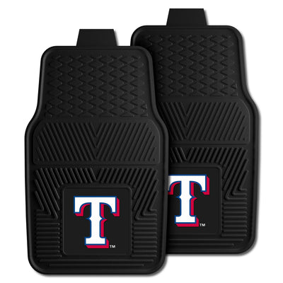 MLB - Texas Rangers 2-pc Vinyl Car Mat Set