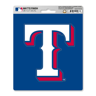 MLB - Texas Rangers Matte Decal