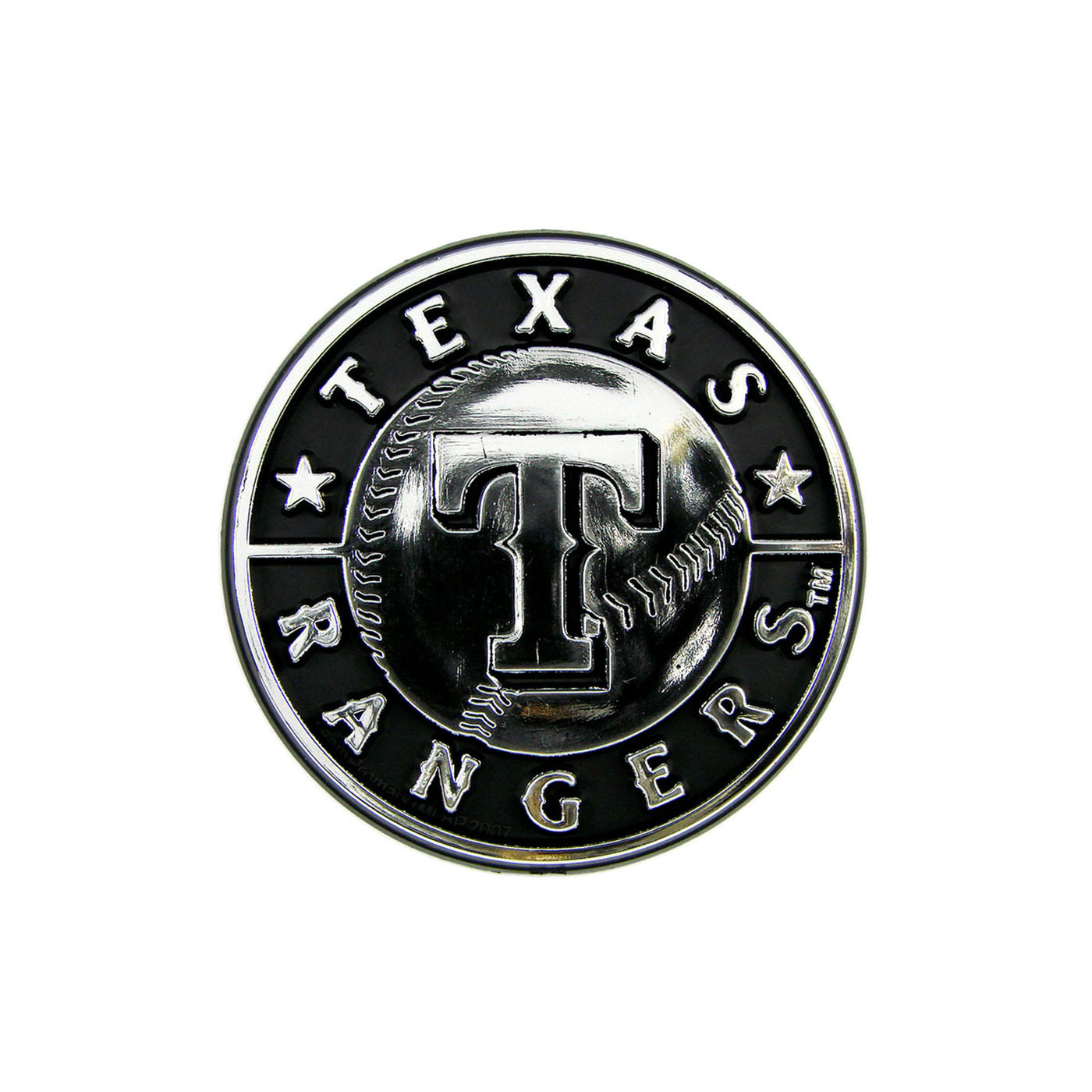 MLB - Texas Rangers Plastic Chrome Emblem