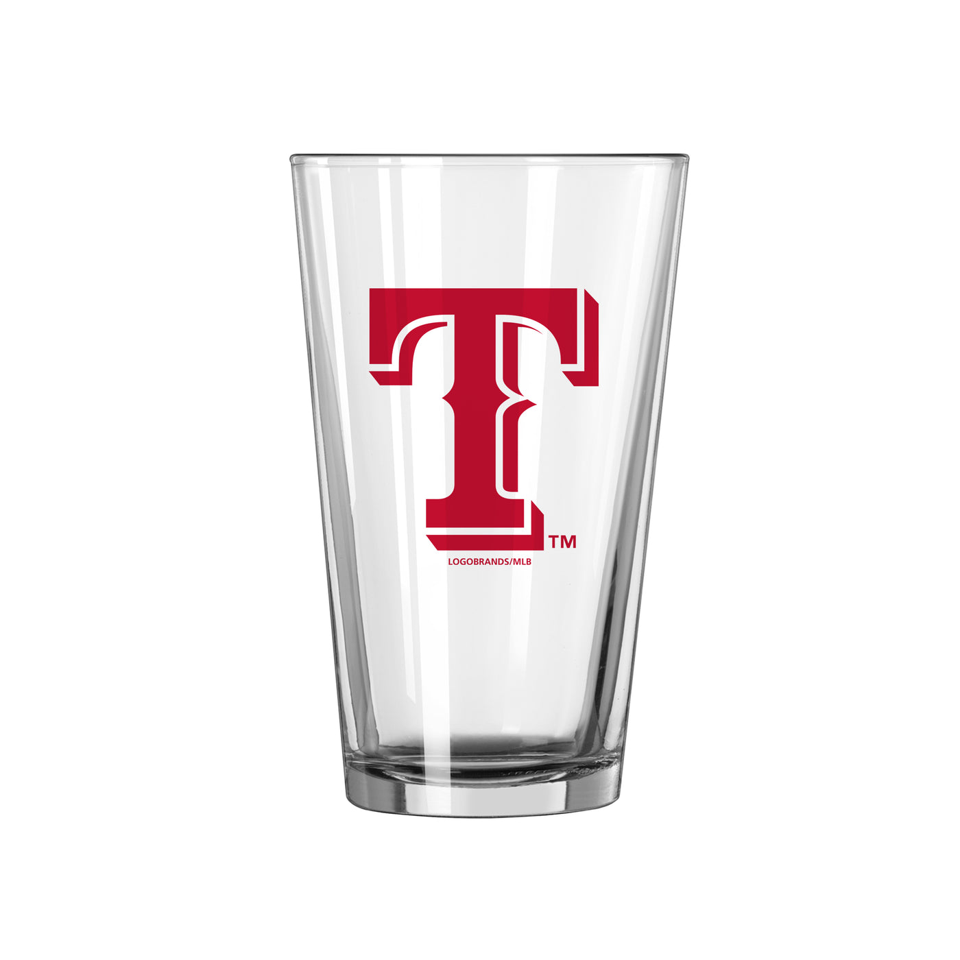 Texas Rangers Red 16oz Gameday Pint Glass