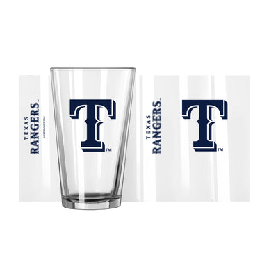 Texas Rangers 16oz Gameday Pint Glass - Logo Brands