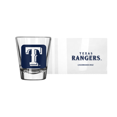 Texas Rangers 2oz Cube Shot Glass