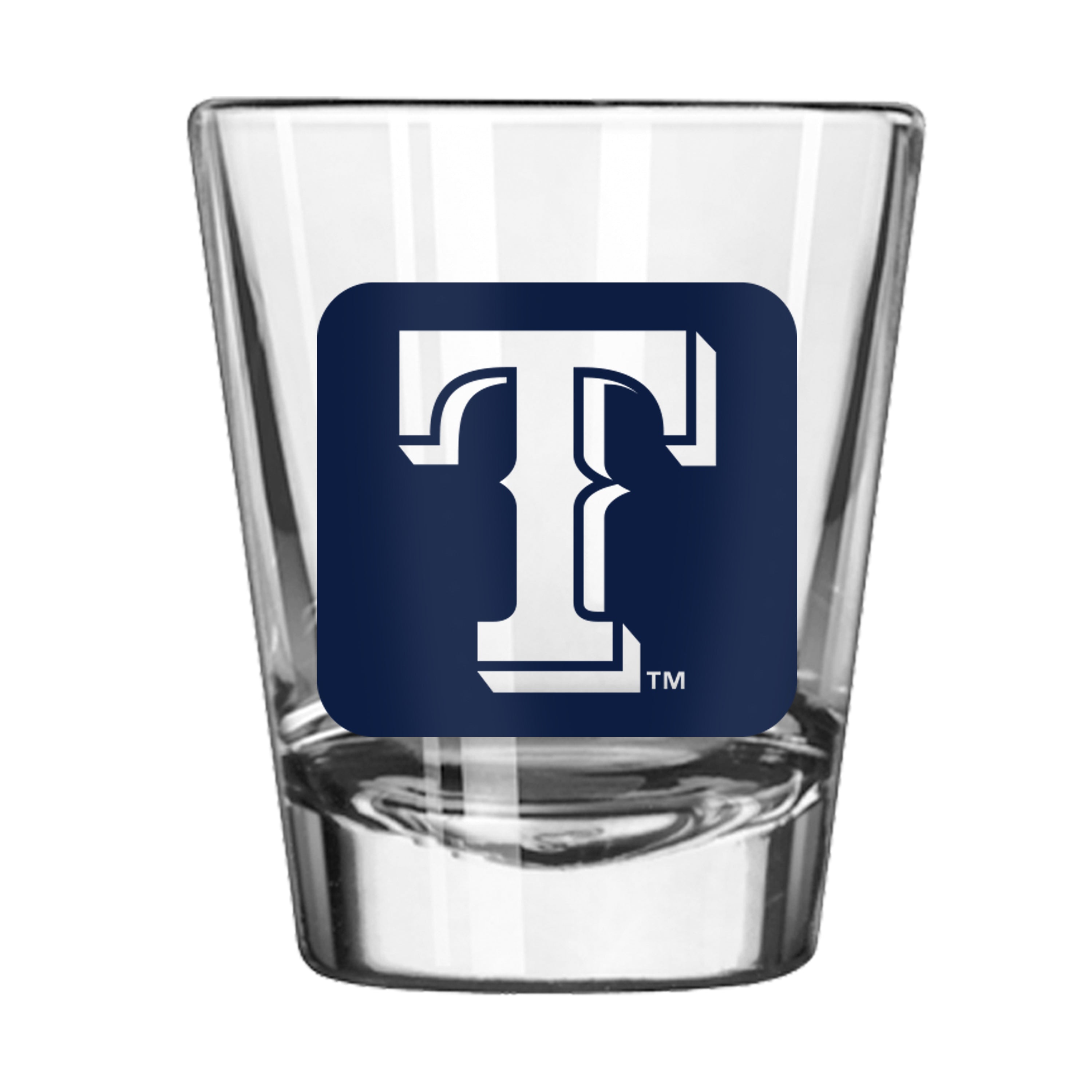 Texas Rangers 2oz Cube Shot Glass | Logo Brands