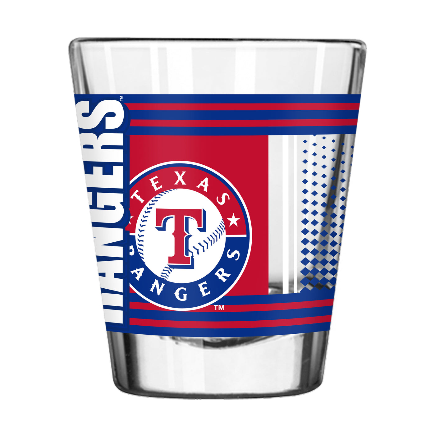 Texas Rangers 2oz Hero Shot Glass