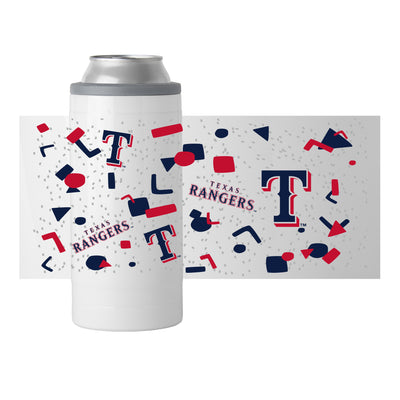 Texas Rangers 12oz Flashback Slim Can Coolie
